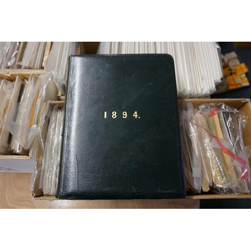 104 - PHOTOGRAPH ALBUMS: CHARLES DUNNELL RUDD (1844-1916): a beautifully presented collection of 19 f... 