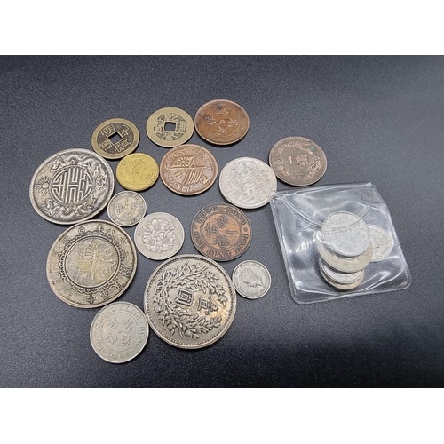 846 - Coins: a collection of Eastern coins; to include: Chinese, Hong Kong, and Japanese examples. (20)... 