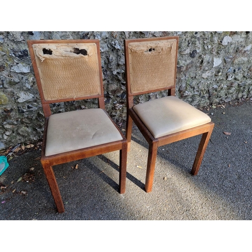 1063 - A Heals limed oak dressing table, 106cm wide x 149cm high x 47cm deep; together with a pair of Heals... 