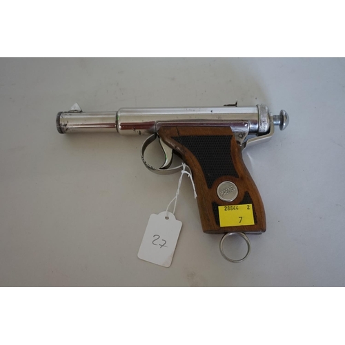 1748 - A Haenel Mod 100 DRP .177 Cal air pistol. 