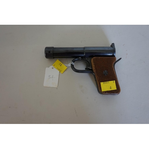 1749 - A DRGM Tell II .177 Cal air pistol.