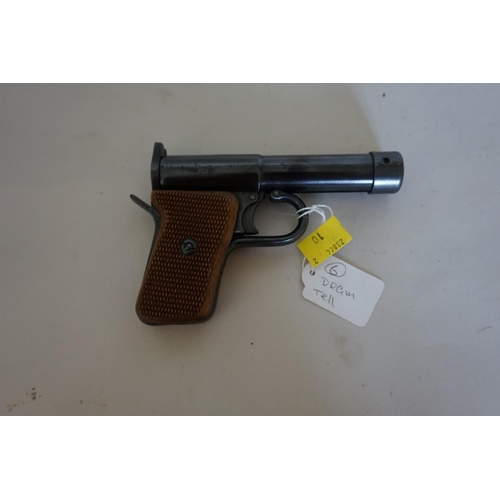 1749 - A DRGM Tell II .177 Cal air pistol.