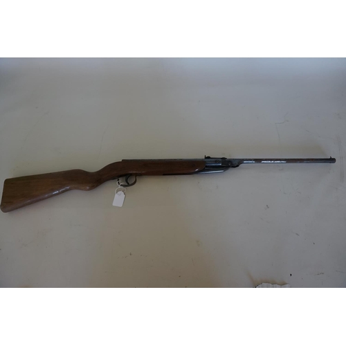 1763 - A Diana Mod 22 .177 Cal air rifle, in canvas sleeve.