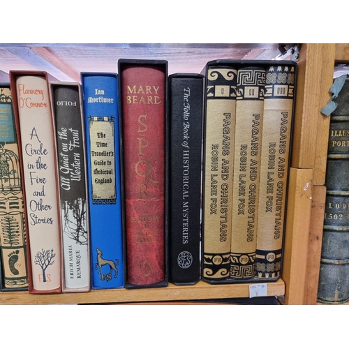 108 - FOLIO SOCIETY: large collection of approx 115 volumes, Folio Society, all but 2 boxed, generall... 