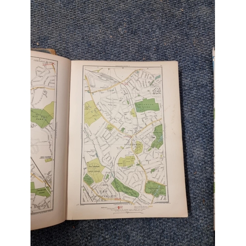 114 - ATLASES: 'The Authentic Map Directory of London and Suburbs...4th edition', London, Geographia Ltd, ... 