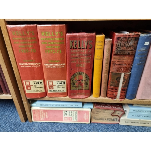 132 - DIRECTORIES: a large quantity of directories published by Kellys and others, early-late c20, mi... 