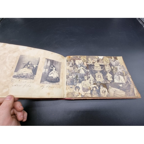 151 - CARTE DE VISITE ALBUM: Yorke and Errington families: oblong 8vo album, circa 1860, contain... 