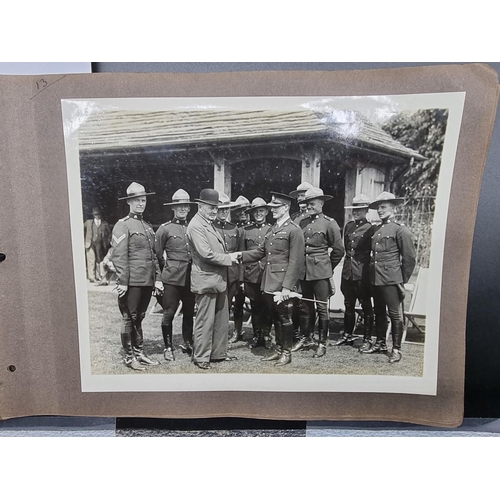 162 - INTERNATIONAL HORSE SHOW, OLYMPIA 1930: an album of 24 b/w photographs, each approx 25 x 20cm, ... 