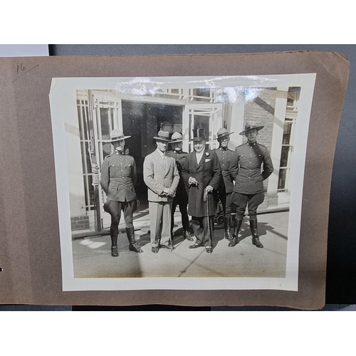 162 - INTERNATIONAL HORSE SHOW, OLYMPIA 1930: an album of 24 b/w photographs, each approx 25 x 20cm, ... 