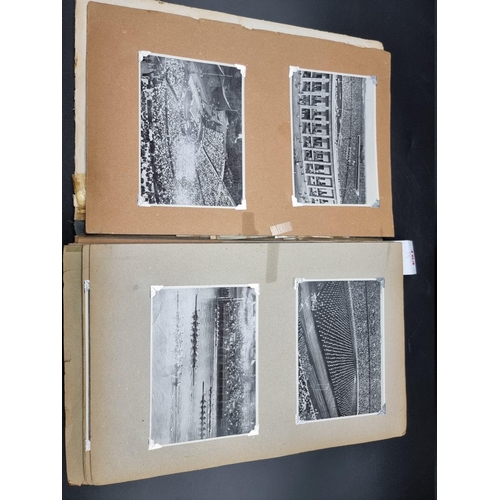 164 - BERLIN OLYMPICS, 1936: a contemporary album of letters, ephemera and photographs related, numerous m... 