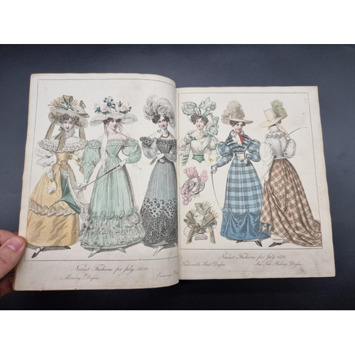 217 - FASHION: 'The World of Fashion and Continental Feuilletons; a monthly publication..': Vols.5, 6... 