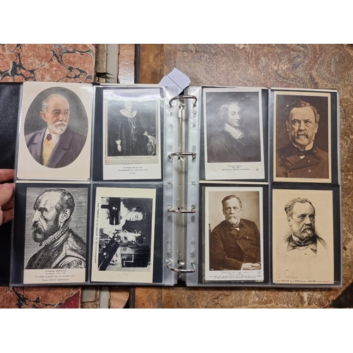 232 - POSTCARDS: SCIENTISTS & EXPLORERS: a good collection of approx 170 postcards, scientists and exp... 