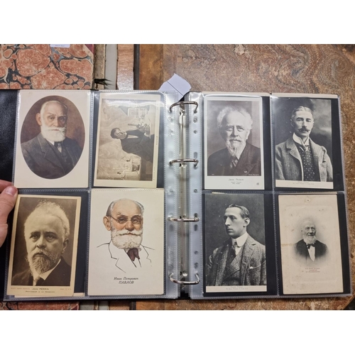 232 - POSTCARDS: SCIENTISTS & EXPLORERS: a good collection of approx 170 postcards, scientists and exp... 