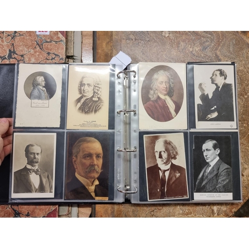 232 - POSTCARDS: SCIENTISTS & EXPLORERS: a good collection of approx 170 postcards, scientists and exp... 