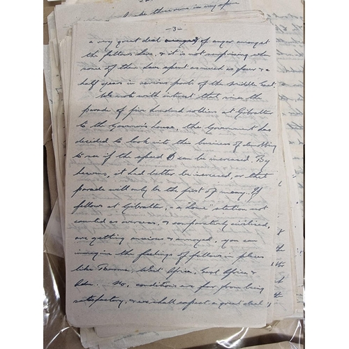 240 - WORLD WAR II: archive of letters, 1943-45, largely personal letters to family from one A C Wills, st... 