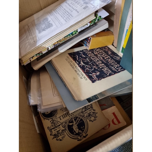 274 - PERIODICALS: a quantity in large box, to include some early 19thc acts of parliament. (Box)... 