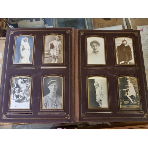 282 - PHOTOGRAPHY: a collection, to include 2 small format snapshot albums, Kodak Brownie Flash IV ca... 