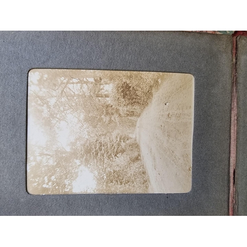 282 - PHOTOGRAPHY: a collection, to include 2 small format snapshot albums, Kodak Brownie Flash IV ca... 