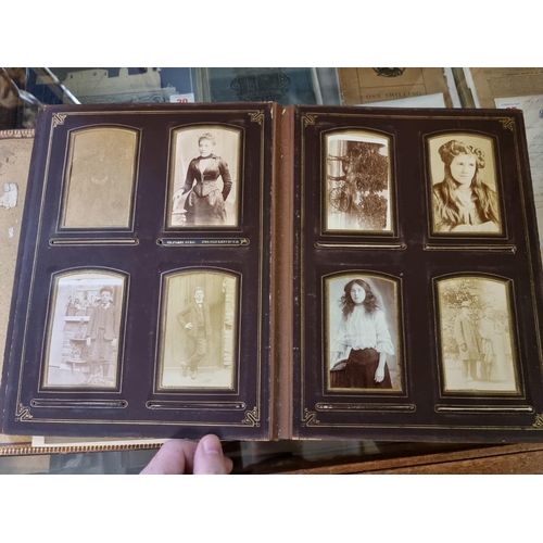 282 - PHOTOGRAPHY: a collection, to include 2 small format snapshot albums, Kodak Brownie Flash IV ca... 