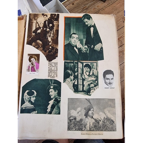 295 - ENTERTAINEMENT: a small quantity to include film stills, Hollywood scrapbook and some theatre p... 