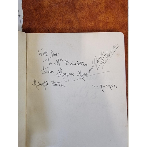 298 - AUTOGRAPH ALBUM: GILBERT & SULLIVAN: a late 19thc small format autograph album, containing ... 