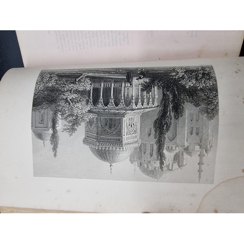 67 - PARDOE (Miss): 'The Beauties of the Bosphorus..', London, George Virtue, 1838: steel engraved illust... 