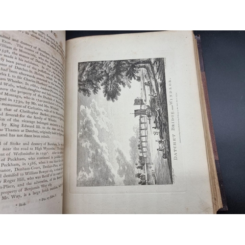 68 - EXTRA ILLUSTRATED: LYSONS (Daniel): 'Magna Britannia...Vol.1-Part 3 containing Buckinghamshire': ext... 