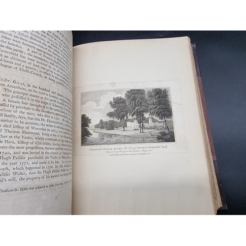 68 - EXTRA ILLUSTRATED: LYSONS (Daniel): 'Magna Britannia...Vol.1-Part 3 containing Buckinghamshire': ext... 