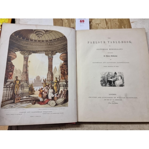 69 - VICTORIAN GIFT BOOKS: 'The Atlantic Souvenir for 1859', New York, Derby & Jackson, 1859: 8v... 