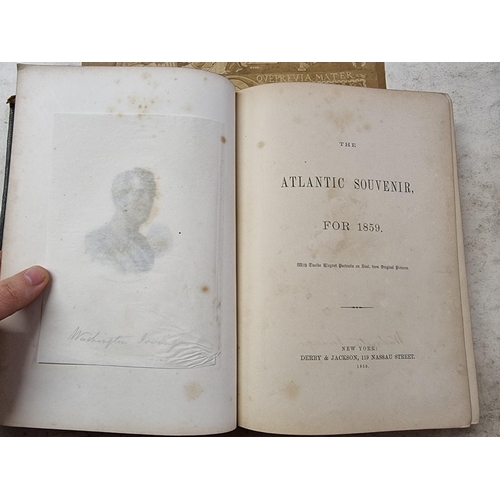 69 - VICTORIAN GIFT BOOKS: 'The Atlantic Souvenir for 1859', New York, Derby & Jackson, 1859: 8v... 