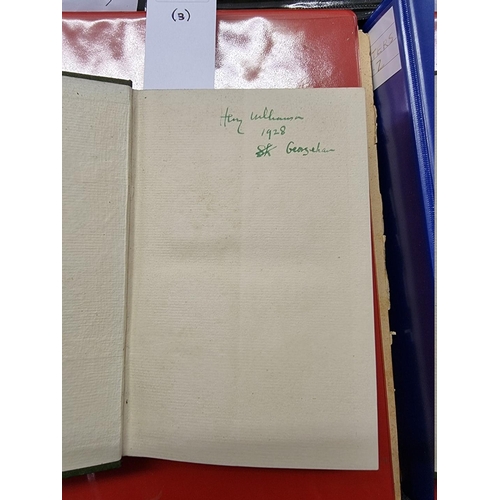 88 - FORD MADOX FORD, HENRY WILLIAMSON'S COPIES: 'Some Do Not', London 1924 (3rd impression): 'No More Pa... 