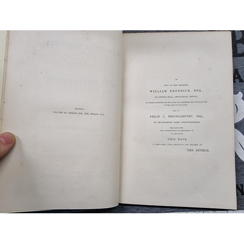 98 - FALCONRY: FREEMAN (Gage Earle): 'Practical Falconry; to which is added, how I became a falconer... 
