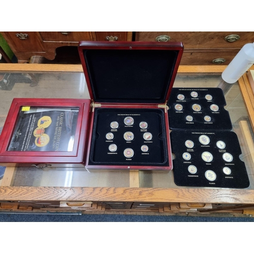 964 - Coins: a cased London Mint Office 'The Changing Face Of Britain Coinage Golden Edition' coin collect... 