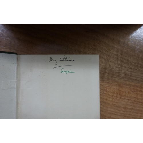 88 - FORD MADOX FORD, HENRY WILLIAMSON'S COPIES: 'Some Do Not', London 1924 (3rd impression): 'No More Pa... 