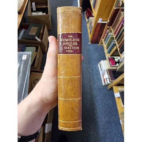 87 - WALTON (Izaak): 'The Compleat Angler; or, contemplative man's recreation..', London, F & C ... 