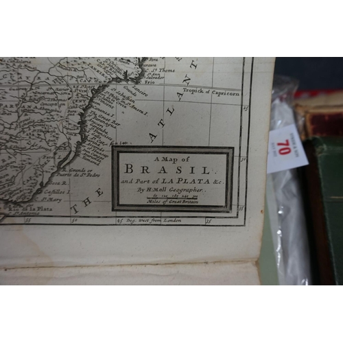 70 - AMERICA: MOLL (Herman): 'Atlas Geographus; or, a compleat system of geography, (ancient and mod... 