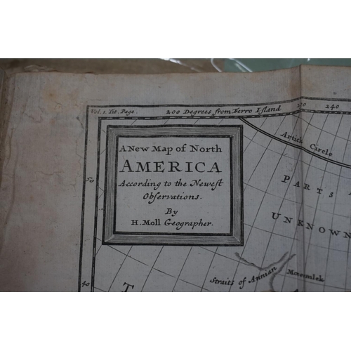 70 - AMERICA: MOLL (Herman): 'Atlas Geographus; or, a compleat system of geography, (ancient and mod... 