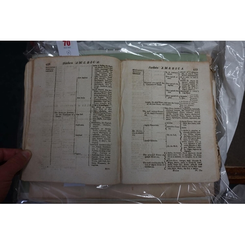 70 - AMERICA: MOLL (Herman): 'Atlas Geographus; or, a compleat system of geography, (ancient and mod... 