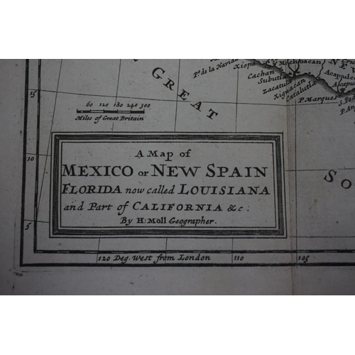 70 - AMERICA: MOLL (Herman): 'Atlas Geographus; or, a compleat system of geography, (ancient and mod... 