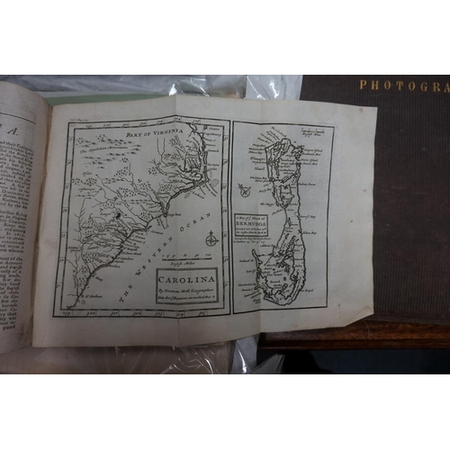 70 - AMERICA: MOLL (Herman): 'Atlas Geographus; or, a compleat system of geography, (ancient and mod... 