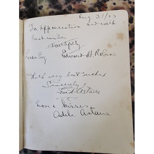 298 - AUTOGRAPH ALBUM: GILBERT & SULLIVAN: a late 19thc small format autograph album, containing ... 