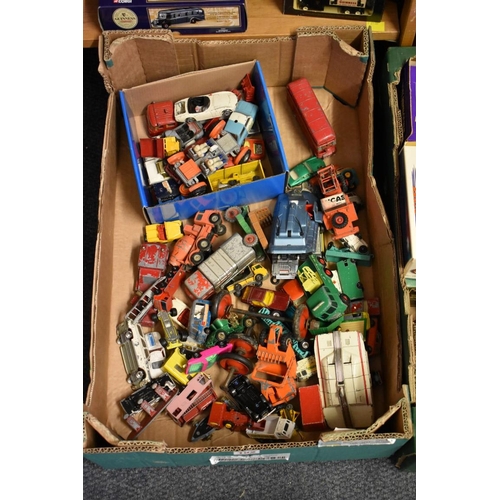 116 - Diecast: a tray of vintage diecast vehicles, comprising examples by Lesney; Corgi and Dinky, to incl... 