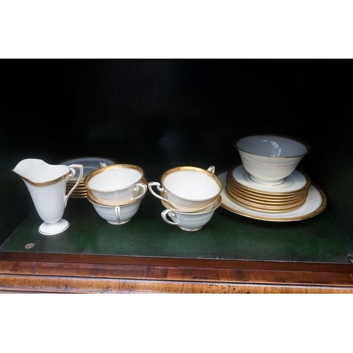 1180 - A Wedgewood 'Whitehall' pattern part dinner service; together with another Royal Worcester... 