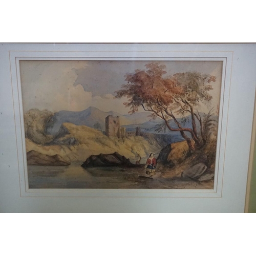 1341 - M Crayston, 'Largo di Garda', signed, titled and dated May 26, watercolour, 28.5 x 42cm; together wi... 