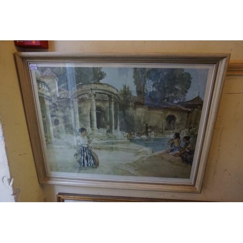 1433 - Sir William Russell Flint, three pencil signed colour prints, largest I.43 x 57cm. (3)... 