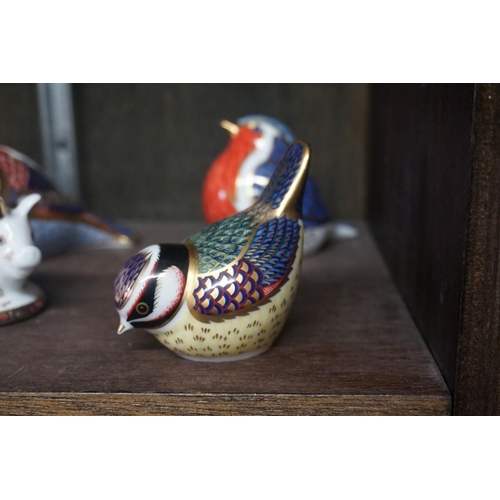 1477 - Twelve Royal Crown Derby Imari paperweights, each with stopper, to include: Armadillo.... 