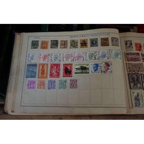 1619 - Stamps: a large collection of albums and stock books, containing Europe and mixed world, including t... 