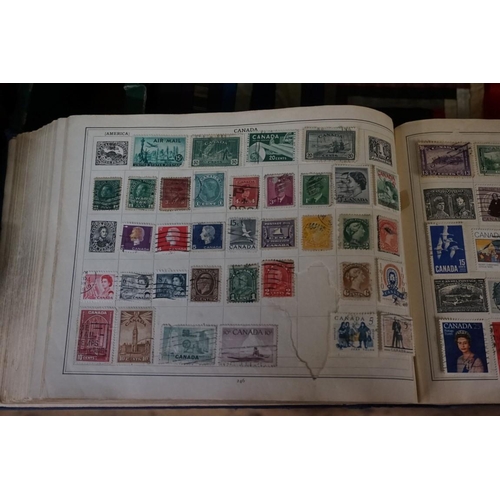 1619 - Stamps: a large collection of albums and stock books, containing Europe and mixed world, including t... 