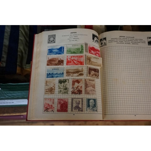 1619 - Stamps: a large collection of albums and stock books, containing Europe and mixed world, including t... 