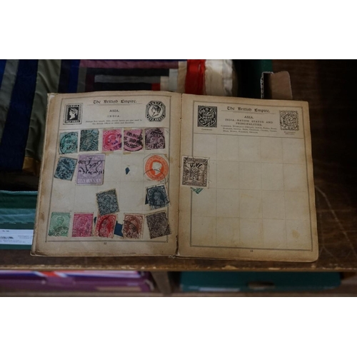 1619 - Stamps: a large collection of albums and stock books, containing Europe and mixed world, including t... 